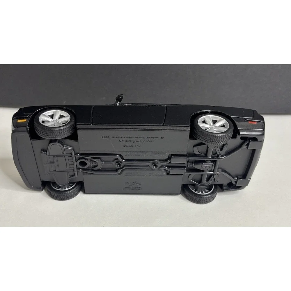 Maisto Dodge 2008 Challenger SRT8 Car Black Brown Diecast 1:24 No Box